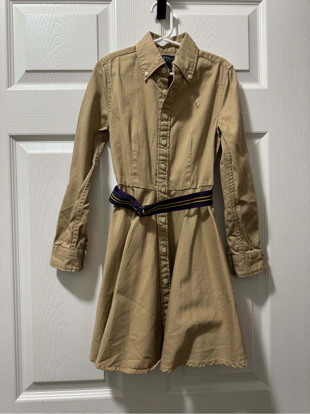 Polo by Ralph Lauren Tan Cotton Button-Up Shirt